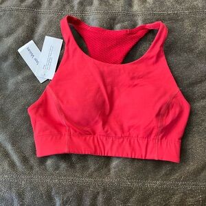 Outdoor Voices Apex Bra Red Sports Bra